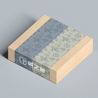 Boîte cadeau en papier kraft personnalisée, impression directe d'usine, écologique, réutilisable, durable, multi-usages, emballage pour vêtements