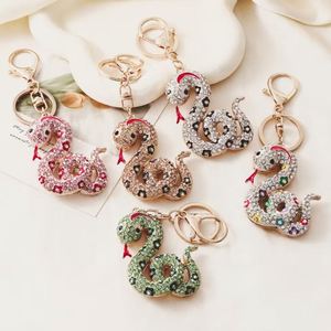 2025 New Snake Metal Keychain 3D Snake Animal Keychain <b>Bag</b> Pendant Metal Keychain Suitable for 2025 New Year <b>Gift</b> - Product Image 1