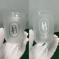 Verres à shot jetables en PP de haute qualité (1 oz/2 oz) de 12 oz et 10 oz avec logo personnalisé, en plastique, pour mariage, verres à shot en plastique