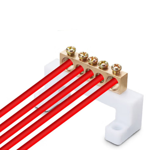 Nặng 6mm * 9mm trung tính/nền tảng thiết bị đầu cuối thanh cái khối-Thiết kế kiểu cầu cho Phân phối điện cao hiện tại - Product Image 6