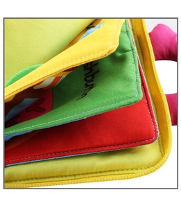 Không thể phá hủy bé vải cuốn sách: Crinkle âm thanh cảm giác cuốn sách 3D kết cấu học tập sớm đồ chơi cho trẻ sơ sinh - Product Image 5