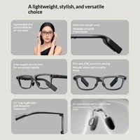 Lunettes intelligentes INMO GO3 AI, lunettes intelligentes de pointe, caméra 8MP pour appels, assistant vocal, capture photo/vidéo, réalité augmentée en temps réel