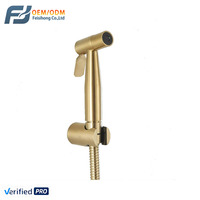 Ensemble de robinetterie de bidet mural moderne en laiton OEM, pulvérisateur à main haute pression, écologique, pour hôtel, toilettes, salle de bain, appartement, garantie 5 ans