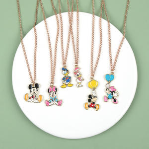 Милые Мультяшные модные Микки Минни Дональд Металлические ожерелья высокого качества ЮВЕЛИРНЫЕ изделия ОРНАМЕНТ для детей подарки рекламные подарки - Product Image 2