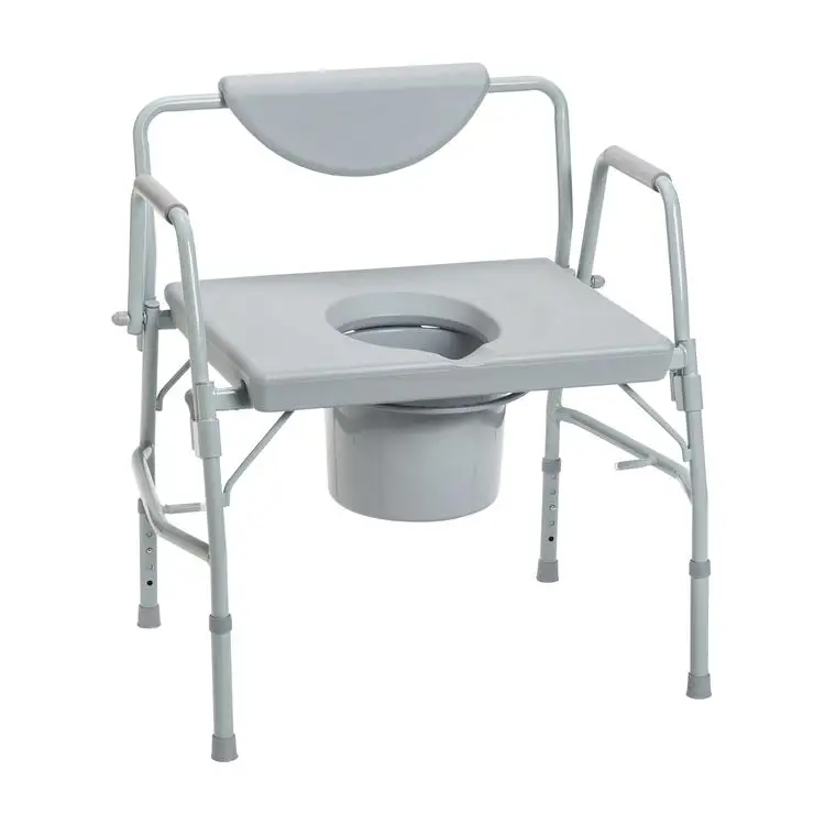 heavy duty bariatric commode Transfer Patient Folding Big Plus Extra Wide Obesity For Elderly Customized For Commode Chair T