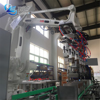 Machine d'emballage robotisée automatique intelligente pour cartons de boissons, bouteilles, canettes, sacs, barils – Robot de préhension pour l'emballage en caisses