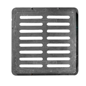 Fiber Glass Composite Manhole Cover 2 Handles BMC/SMC Manhole Cover