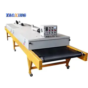 Textile T-Shirt Fabric IR Drying Tunnel Dryer For Screen Printing