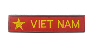 Sao Vàng cờ đỏ vá của Việt Nam Camo phù hợp với áo khoác phụ kiện Áo khoác cho người đàn ông may-trên vai tay áo vá trên bán - Product Image 2