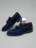 Nuovi Arrivi: Mocassini da Uomo con Nappe, Scarpe con Rialzo Interno Invisibile, Eleganti e Casual, Calzature da Ufficio Quotidiane alla Moda