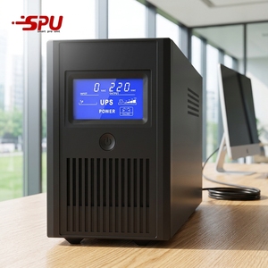 Système d'alimentation sans interruption (ASI) monophasé intelligent <span class=keywords><strong>de</strong></span> la série Manufacturer Smart Backup avec transfert USB/RS232, temps <span class=keywords><strong>de</strong></span> transfert 2-4ms, ASI hors ligne 650VA-2000VA pour ordinateur - Product Image 1