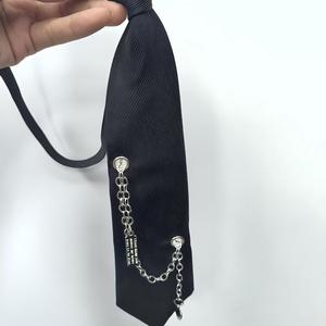 Chicos, caballeros, trajes, corbatas, camisas de moda coreana, diseño metálico de estilo urbano, corbatas, accesorios, regalos - Product Image 4