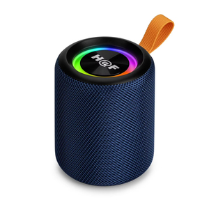 GU-195 mới di động không dây màu xanh-răng vải không thấm nước Loa RGB LED ánh sáng woofer BT hoạt động HIFI âm nhạc stereo bass loa - Product Image 4