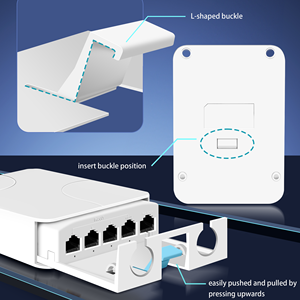 Ngoài trời không thấm nước PoE Extender Repeater mạng mở rộng chuyển đổi PoE - Product Image 2