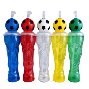 Vaso de Plástico Creativo con Diseño de la Copa Hércules de Fútbol, Gran Capacidad, con Pajita, para Bar, Fiestas, Jugos, Niños, Venta al por Mayor - Product Image 5