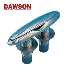 Dawson Mirror Polished Stainless Steel Flush Cleat - Product Image 1