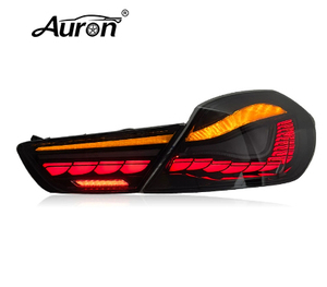 Luz Trasera Nueva con Lente Transparente para Serie 6 F06 F12 F13 2010-2016, Diseño Escama de Dragón, LED GTS 6000K, 6000 Lúmenes, Plug and Play, Luz de Freno - Product Image 1