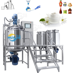 Huajie 10 LÍT 5 lít 2 lít phòng thí nghiệm chân không tự động làm thiết bị mỹ phẩm Máy làm kem đánh răng trộn Máy làm - Product Image 6
