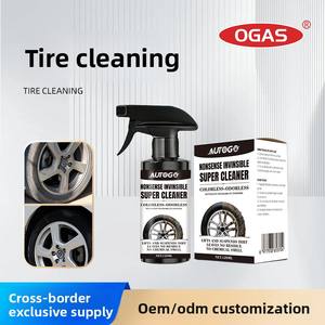 <span class=keywords><strong>AUTOGO</strong></span> Nettoyant pour pneus et jantes, détergent rénovateur, entretien quotidien automobile, spray polissant anti-âge pour un éclat impeccable - Product Image 5