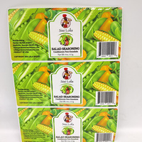 Etiquetas adhesivas para alimentos laminadas mate brillante código de barras de diseño personalizado para comida picante