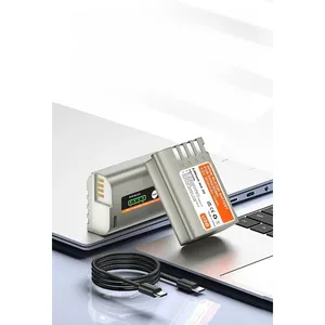 DC-S5แบตเตอรี่กล้อง DMW-BLK22 7.2V 2500mAh DC-S5 GH6 <span class=keywords><strong>S5II</strong></span> S5M2 IIx GH5 II - Product Image 5