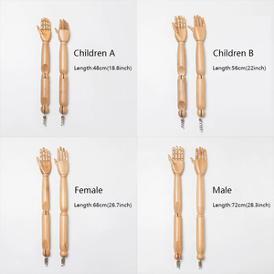 <span class=keywords><strong>Brazos</strong></span> de Maniquí de Madera de Alta Calidad, Articulaciones Flexibles de Primera Calidad, <span class=keywords><strong>Brazos</strong></span> de Maniquí de Alta Gama para Exhibición de Accesorios - Product Image 2