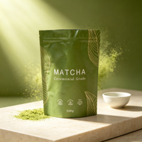 Sachet de café personnalisé à finition mate 500g, pochette autoportante en aluminium avec fermeture éclair et valve d'air, sac haute barrière