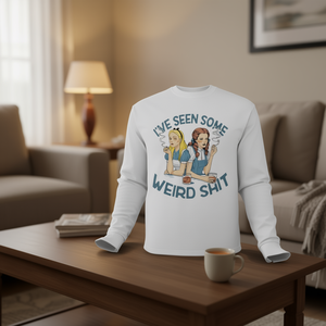 He visto cosas extrañas, camiseta de manga larga - Product Image 3