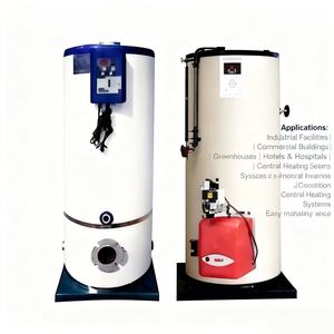 Chaudière et générateur verticaux à tubes d'eau, à combustible charbonné, pour eau chaude atmosphérique, pour usage industriel et hôtelier (bain) - Product Image 2