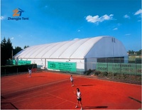 Tente polygonale de luxe, structure en alliage d'aluminium 6061-T6, couverture en PVC ignifuge et imperméable pour mariage en plein air, exposition, fête, festival