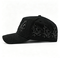 Nouveaux designs G5 Casquettes de baseball 5 panneaux, ensemble complet de casquettes X de grande taille, en daim, style sportif, motif lettres Dobby, style urbain, unisexe, 31 casquettes