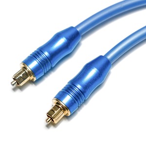 <span class=keywords><strong>Cable</strong></span> de audio óptico Toslink chapado en oro <span class=keywords><strong>Cable</strong></span> digital OD5.0 de fibra óptica de un solo núcleo de metal azul para <span class=keywords><strong>barra</strong></span> de <span class=keywords><strong>sonido</strong></span> - Product Image 4