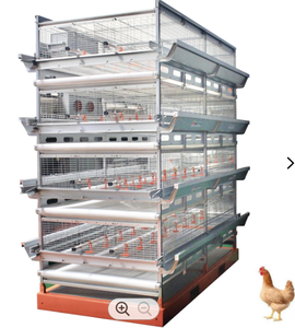 Tuyệt vời trang trại nóng bán thép gà coops hen nhà cho xây dựng tự động lớp & pin lồng sử dụng & Điều kiện Mới - Product Image 2
