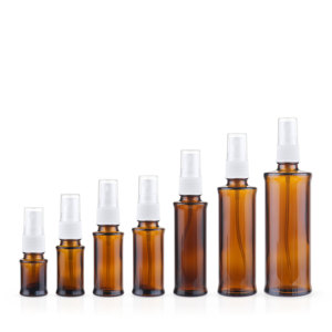 Nouvelle bouteille pulvérisateur en verre ambré de 5 ml, 10 ml, 15 ml, 20 ml, 30 ml, 50 ml, 100 ml pour huile essentielle, <span class=keywords><strong>parfum</strong></span>, avec pulvérisateur - Product Image 2