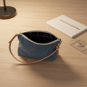 <span class=keywords><strong>Sac</strong></span> <span class=keywords><strong>de</strong></span> maquillage portable à fermeture éclair personnalisé en gros, écologique, bleu, pour filles, <span class=keywords><strong>sac</strong></span> <span class=keywords><strong>de</strong></span> toilette, <span class=keywords><strong>sac</strong></span> cosmétique <span class=keywords><strong>de</strong></span> voyage - Product Image 1