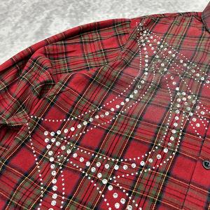 T-Shirt da uomo Vintage <span class=keywords><strong>con</strong></span> strass di cotone all'ingrosso Qian Shi - Product Image 5