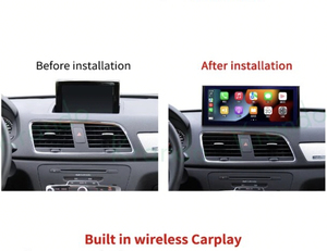 Lecteur Android 8 cœurs 12,3 pouces compatible avec le système de caméra 360° d'origine pour <span class=keywords><strong>Audi</strong></span> <span class=keywords><strong>Q3</strong></span> 2013-2018 avec CarPlay sans fil et Android Auto - Product Image 3