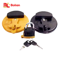 Cadenas de couvercle de réservoir de carburant diesel antivol pour Caterpillar E320D 312 315 329D 330C 325C 345D 349GC