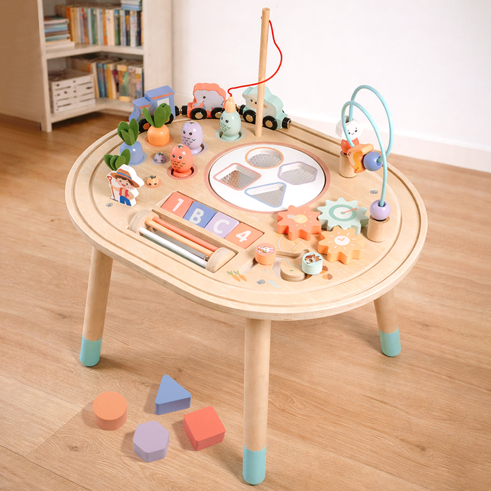 Table de jeu Montessori 10 en 1-1,79 kg