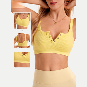 Reggiseno Plus Size Personalizzato di Alta Qualità, Traspirante, ad Asciugatura Rapida, con Alto Supporto, in Spandex/Nylon, Antiurto, Personalizzabile - Product Image 1