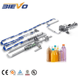 ターンキープロジェクト 小型プラント ジュース充填生産ライン 飲料ジュース充填包装機 PETプラスチックボトル - Product Image 1