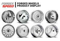 Jantes Forgex Spinner forgées 24x9 26x10 26x12 6x139.7 6x135 5x115 avec enjoliveur central flottant chromé – Jantes personnalisées forgées pour Ram 1500 Jeep