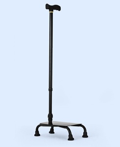 Canne de marche antidérapante à quatre pieds pour personnes âgées, canne d'escalier réglable en hauteur, bâton de marche portable pour personnes handicapées - Product Image 6