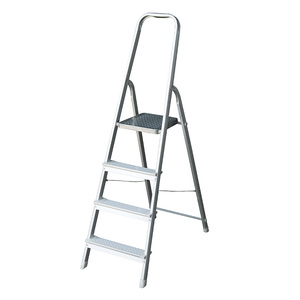 Échelle domestique multi-étagères en aluminium, pliable, avec main courante de sécurité, personnalisable, directement de l'usine - Product Image 6