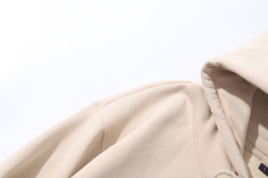 Sweat à capuche unisexe imprimé de logo personnalisé de l'usine Gahumi 600g coton lourd 13 couleurs automne hiver manteau hommes T-Shirt Polyester/coton - Product Image 3