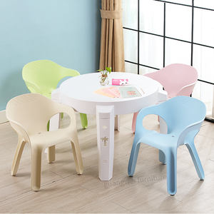 Silla de Jardín de Plástico de Alta Calidad para Niños, Silla Infantil Portátil, Mesa Infantil Resistente y Mesas y Sillas Escolares para Niños - Product Image 2
