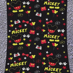 New Rain Silk Cartoon <span class=keywords><strong>Mickey</strong></span> & Minnie Uni-Corn Ensemble de rideaux de porte pour les décorations de lieu de fête d'anniversaire pour enfants - Product Image 3