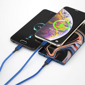 Regalos Corporativos Personalizados, <span class=keywords><strong>Cable</strong></span> <span class=keywords><strong>de</strong></span> Carga 3 en 1, 3A, Autoenrollable, Organizador, <span class=keywords><strong>Cable</strong></span> Fácil <span class=keywords><strong>de</strong></span> Enrollar para Teléfono 15, Oplaadkabels - Product Image 1