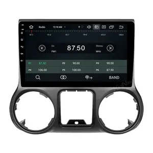 KiriNavi วิทยุติดรถยนต์ Android 11,สำหรับ Jeep Wrangler 3 JK เครื่องเล่นมัลติมีเดีย DVD ระบบนำทาง GPS สเตอริโออัตโนมัติ4G 2010-2018