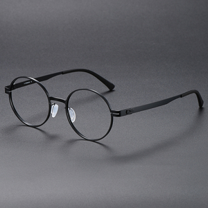 80996 Chất lượng cao IP mix vuông kính sang trọng tinh khiết cảnh tượng cổ điển kính quang học Titanium Kính mắt Frames For Men - Product Image 3